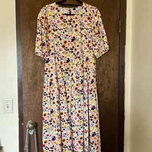 Floral maxi dress